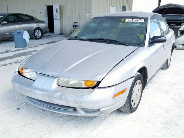 1G8ZH52882Z312754 - 2002 SATURN SL1 SILVER photo 2