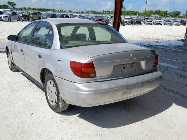 1G8ZH52882Z312754 - 2002 SATURN SL1 SILVER photo 3