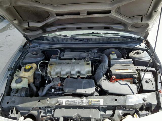 1G8ZH52882Z312754 - 2002 SATURN SL1 SILVER photo 7