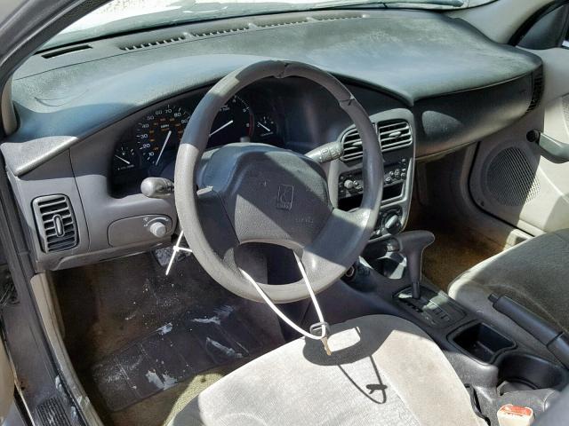 1G8ZH52882Z312754 - 2002 SATURN SL1 SILVER photo 9