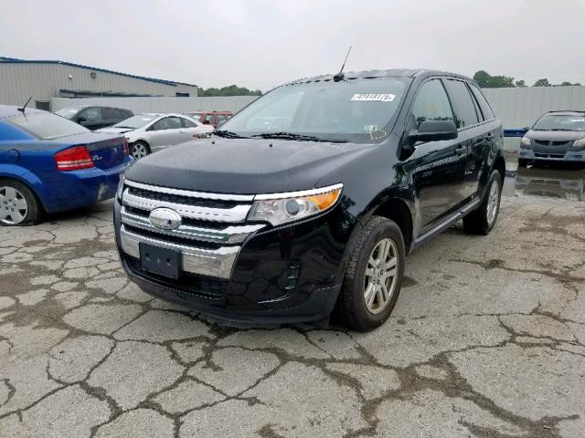 2FMDK3GC3BBB53918 - 2011 FORD EDGE SE BLACK photo 2