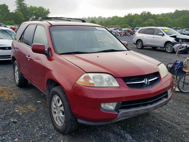 2HNYD18903H530432 - 2003 ACURA MDX TOURIN MAROON photo 1