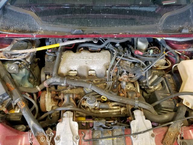 1GMDX03E32D207106 - 2002 PONTIAC MONTANA RED photo 7