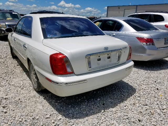 KMHFU45E55A409473 - 2005 HYUNDAI XG 350 WHITE photo 3