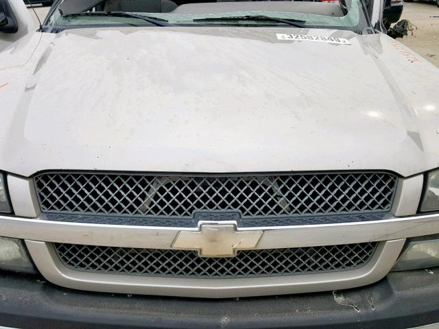 3GNEC12T44G196544 - 2004 CHEVROLET AVALANCHE TAN photo 7