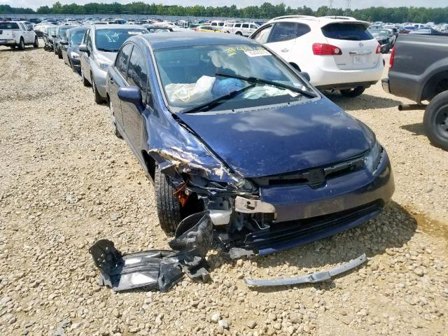 1HGFA16266L075879 - 2006 HONDA CIVIC DX BLUE photo 1