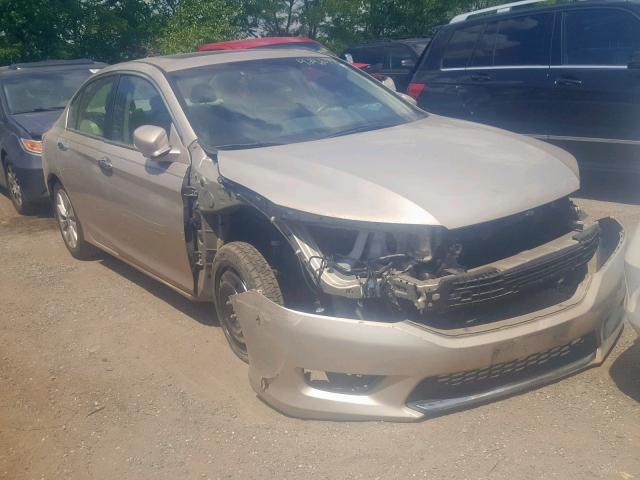 1HGCR2F84DA254680 - 2013 HONDA ACCORD EXL TAN photo 1