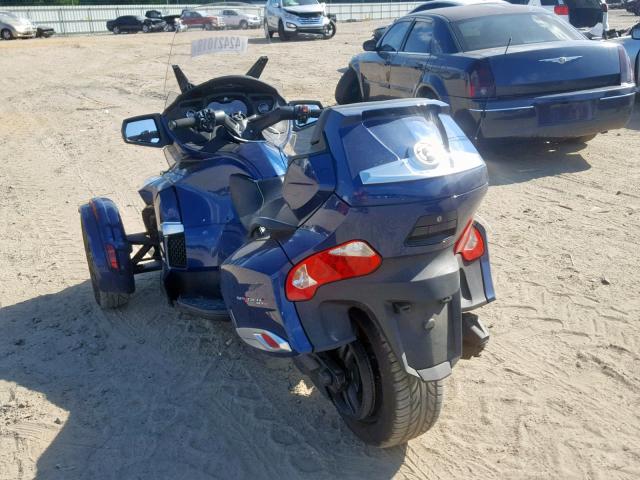 2BXNBDD23GV000116 - 2016 CAN-AM SPYDER ROA BLUE photo 3