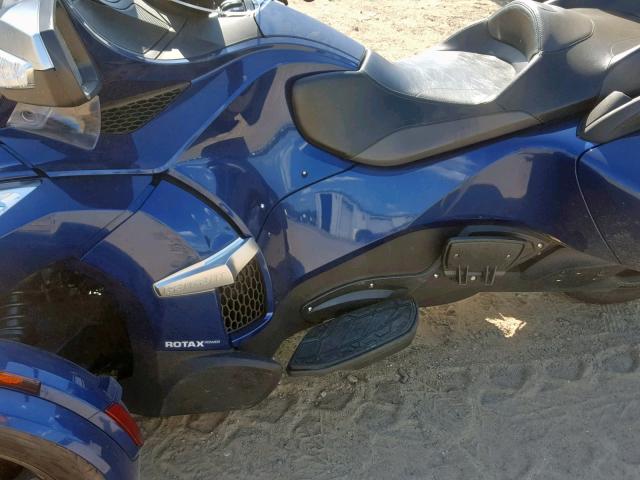 2BXNBDD23GV000116 - 2016 CAN-AM SPYDER ROA BLUE photo 7