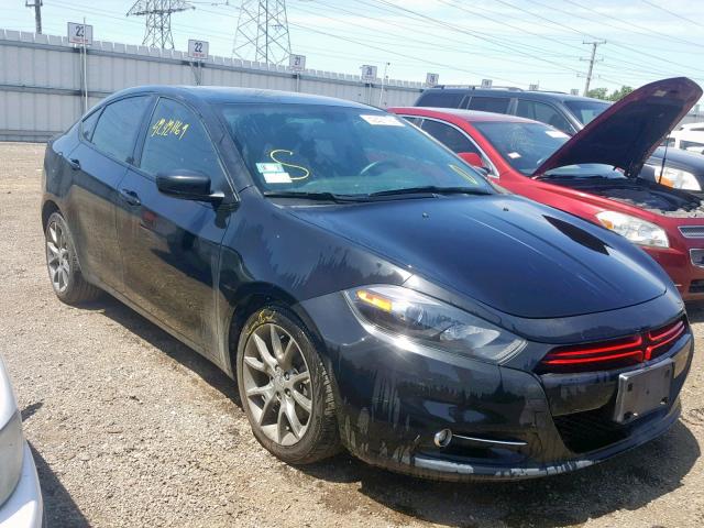 1C3CDFBH1DD133439 - 2013 DODGE DART SXT BLACK photo 1