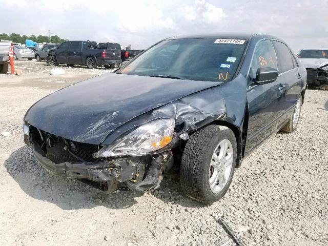 1HGCM56396A019845 - 2006 HONDA ACCORD SE GRAY photo 2