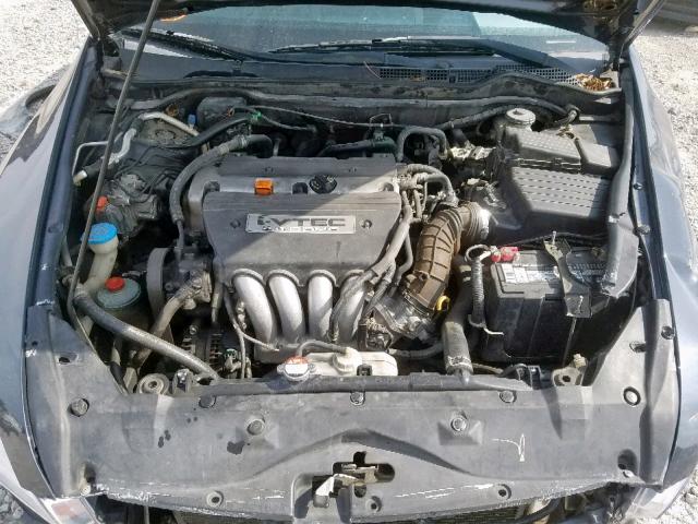 1HGCM56396A019845 - 2006 HONDA ACCORD SE GRAY photo 7