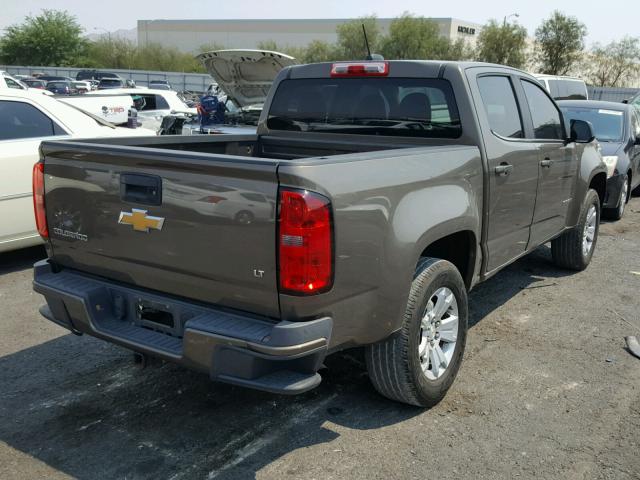 1GCGSBE3XF1140812 - 2015 CHEVROLET COLORADO L BROWN photo 4