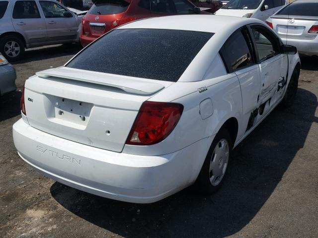1G8AN12F35Z121759 - 2005 SATURN ION LEVEL WHITE photo 4