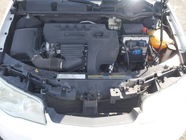 1G8AN12F35Z121759 - 2005 SATURN ION LEVEL WHITE photo 7