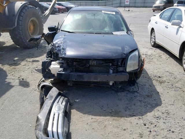 3FAHP08108R168427 - 2008 FORD FUSION SEL BLUE photo 10