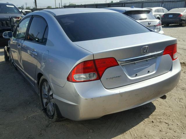 19XFA1F97AE054844 - 2010 HONDA CIVIC EXL SILVER photo 3