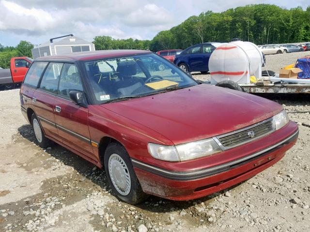 4S3BJ6335R7946971 - 1994 SUBARU LEGACY L RED photo 1