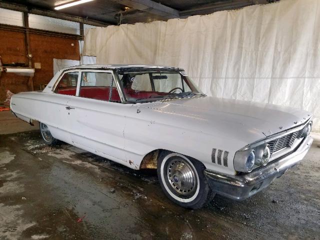 4A53V167088 - 1964 FORD GALAXY WHITE photo 1