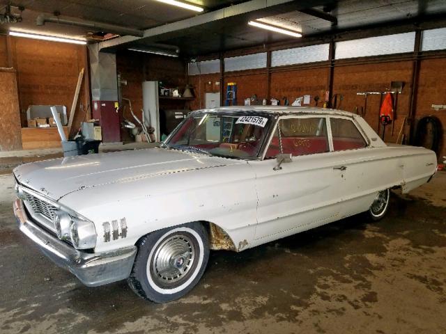 4A53V167088 - 1964 FORD GALAXY WHITE photo 2