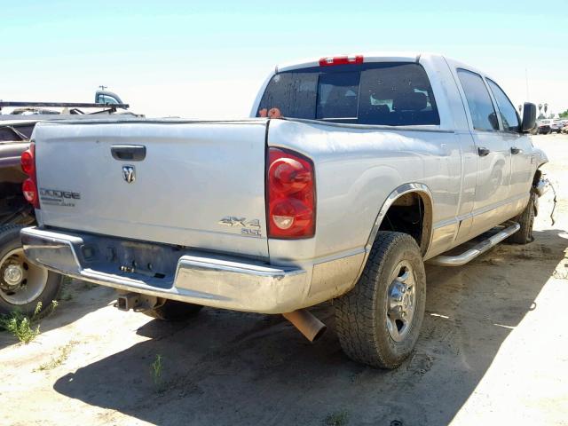 3D7MX39A87G815049 - 2007 DODGE RAM 3500 SILVER photo 4