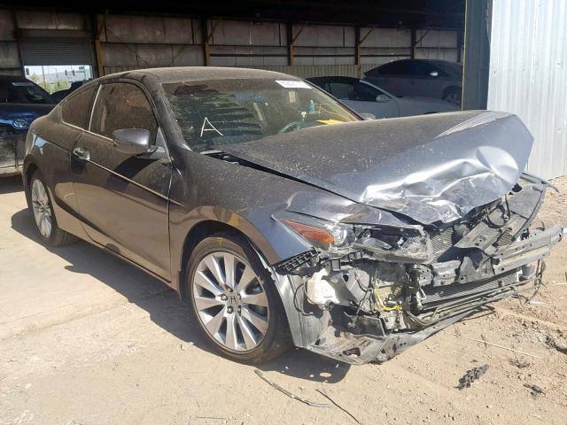 1HGCS22879A012323 - 2009 HONDA ACCORD EXL GRAY photo 1