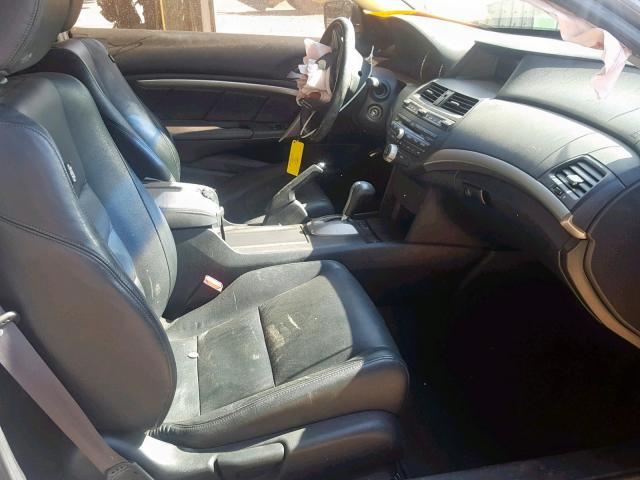 1HGCS22879A012323 - 2009 HONDA ACCORD EXL GRAY photo 5