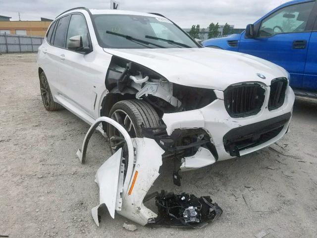 5UXTS3C55J0Y94917 - 2018 BMW X3 XDRIVEM WHITE photo 1