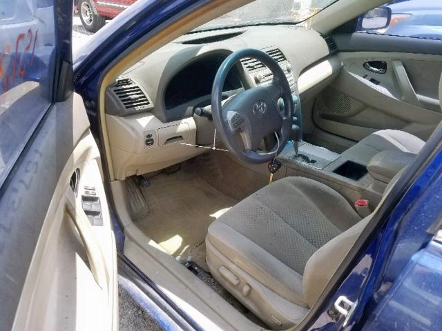 4T1BE46K17U053783 - 2007 TOYOTA CAMRY NEW BLUE photo 9