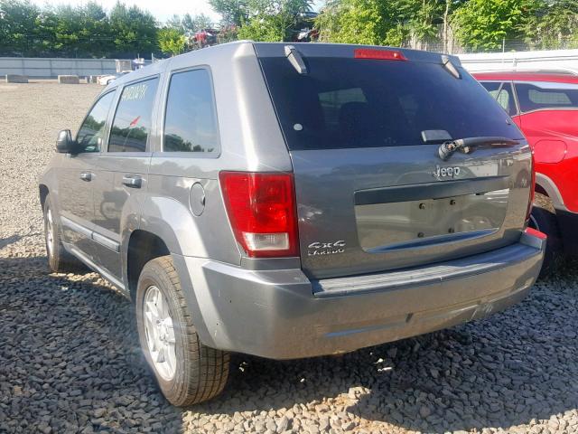 1J8GR48KX7C583485 - 2007 JEEP GRAND CHER GRAY photo 3