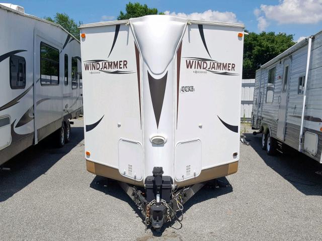 4X4TRLF23B1838480 - 2011 ROCW TRAILER WHITE photo 8