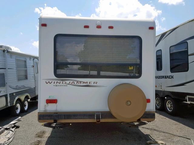 4X4TRLF23B1838480 - 2011 ROCW TRAILER WHITE photo 9