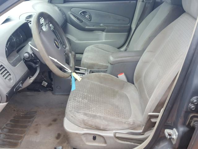 1G1ZS58F57F227725 - 2007 CHEVROLET MALIBU LS GRAY photo 5