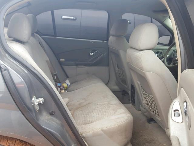 1G1ZS58F57F227725 - 2007 CHEVROLET MALIBU LS GRAY photo 6