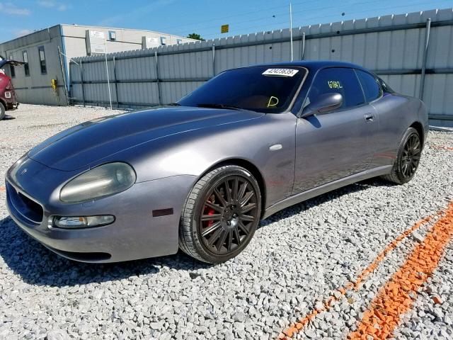 ZAMBC38A520008737 - 2002 MASERATI COUPE GT GRAY photo 2