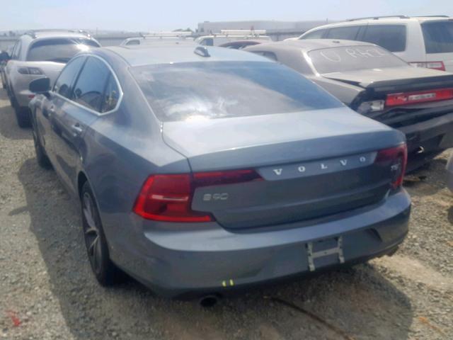 LVY102MK6JP047241 - 2018 VOLVO S90 T5 GRAY photo 3