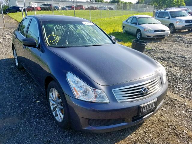 JNKCV61F59M351656 - 2009 INFINITI G37 GRAY photo 1