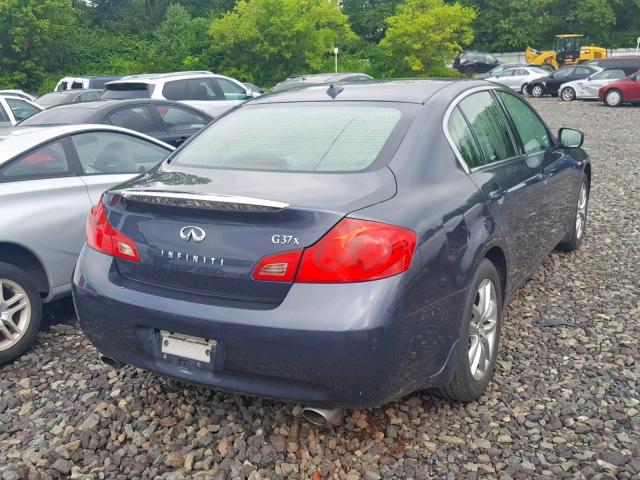 JNKCV61F59M351656 - 2009 INFINITI G37 GRAY photo 4