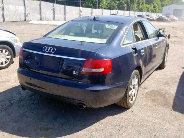 WAUDG74F85N120883 - 2005 AUDI A6 3.2 QUA BLUE photo 4