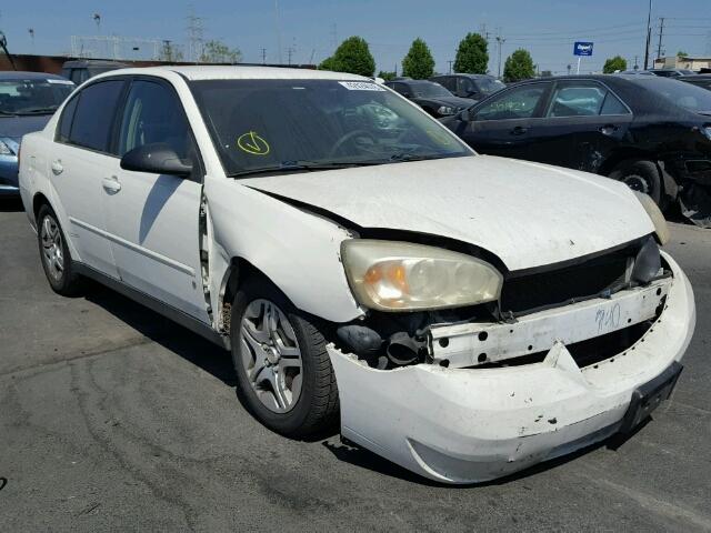 1G1ZS58N27F281572 - 2007 CHEVROLET MALIBU LS თეთრი ფოტო 1