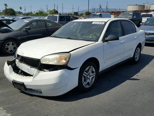 1G1ZS58N27F281572 - 2007 CHEVROLET MALIBU LS თეთრი ფოტო 2