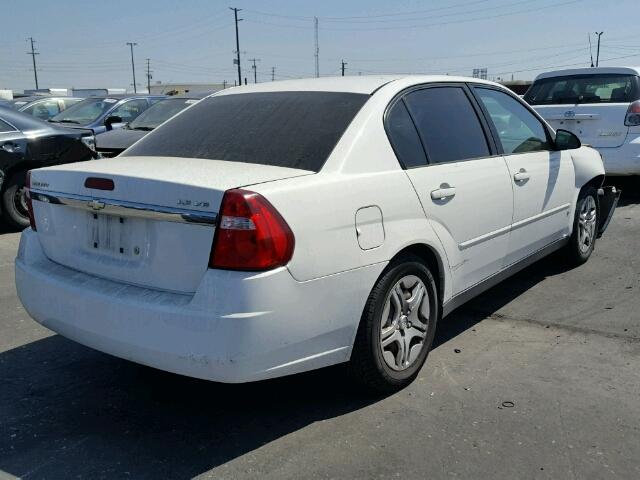1G1ZS58N27F281572 - 2007 CHEVROLET MALIBU LS თეთრი ფოტო 4