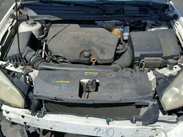 1G1ZS58N27F281572 - 2007 CHEVROLET MALIBU LS თეთრი ფოტო 7