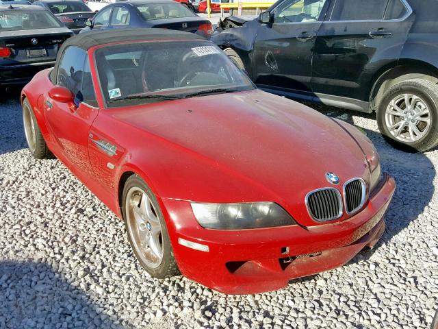 WBSCK9348YLC92366 - 2000 BMW M ROADSTER RED photo 1