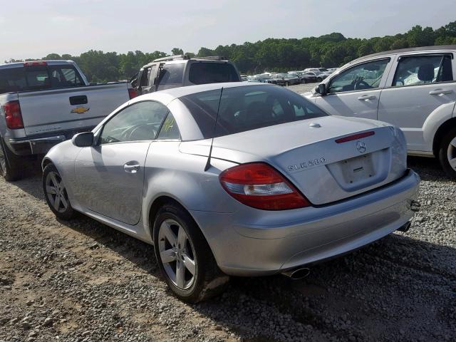 WDBWK54F77F167137 - 2007 MERCEDES-BENZ SLK 280  photo 3