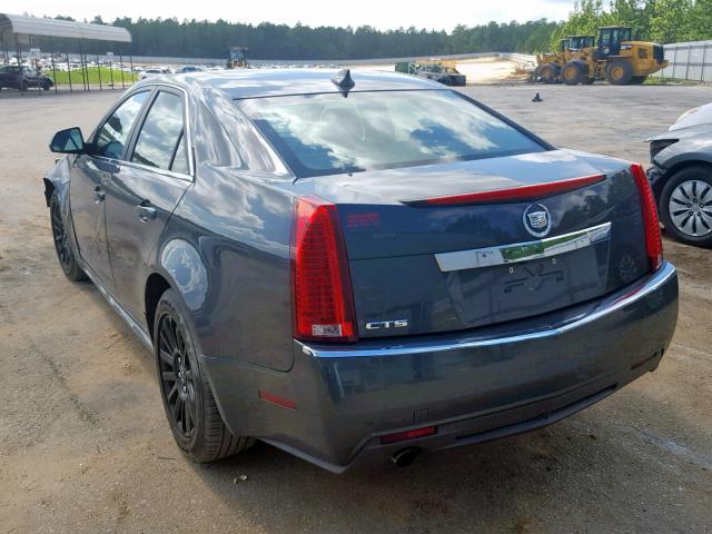 1G6DF5E59C0149029 - 2012 CADILLAC CTS LUXURY CHARCOAL photo 3