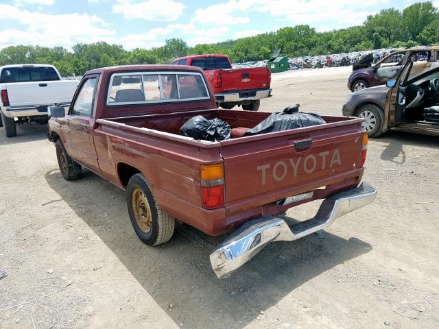 JT4RN50R0G0167957 - 1986 TOYOTA PICKUP 1/2 RED photo 3