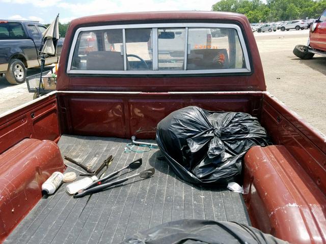 JT4RN50R0G0167957 - 1986 TOYOTA PICKUP 1/2 RED photo 6