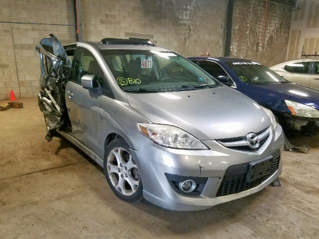 JM1CR2WL3A0375110 - 2010 MAZDA 5 GRAY photo 1