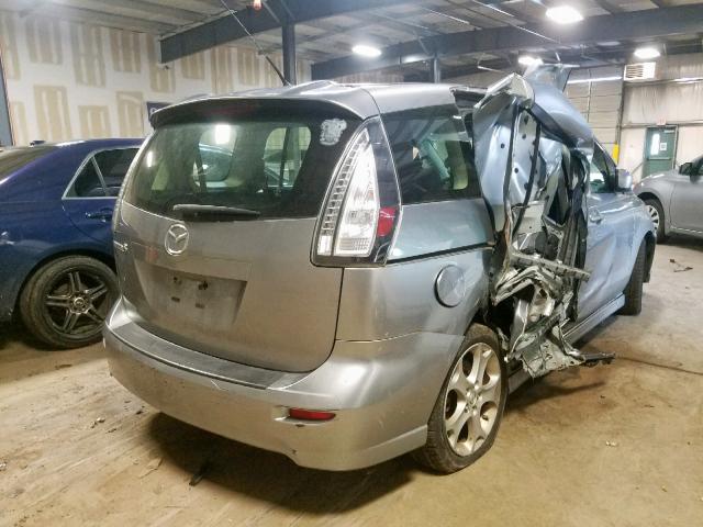 JM1CR2WL3A0375110 - 2010 MAZDA 5 GRAY photo 4